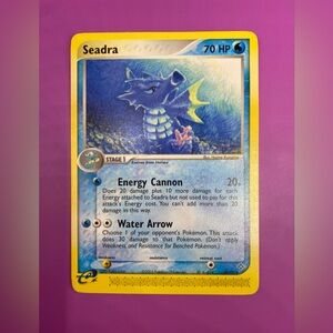 POKÉMON SEADRA CARD; 39/97; Dragon; Perfect Condition.